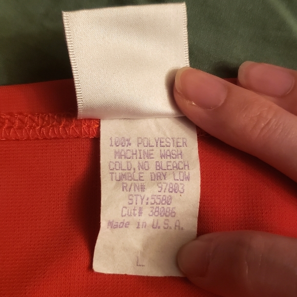 Vibrant Orange Skirt (Vintage 1990s) - Picture 4 of 5